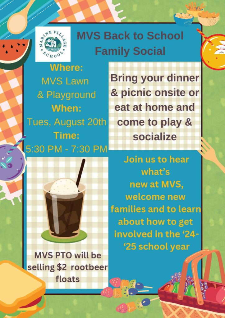 MVS Back to School Family Social